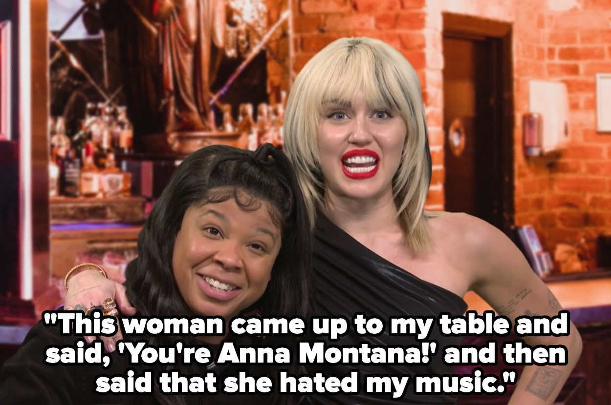 Caption: &quot;This woman came up to my table and said &#x27;You&#x27;re Anna Montana!&#x27; and then said that she hated my music&quot;