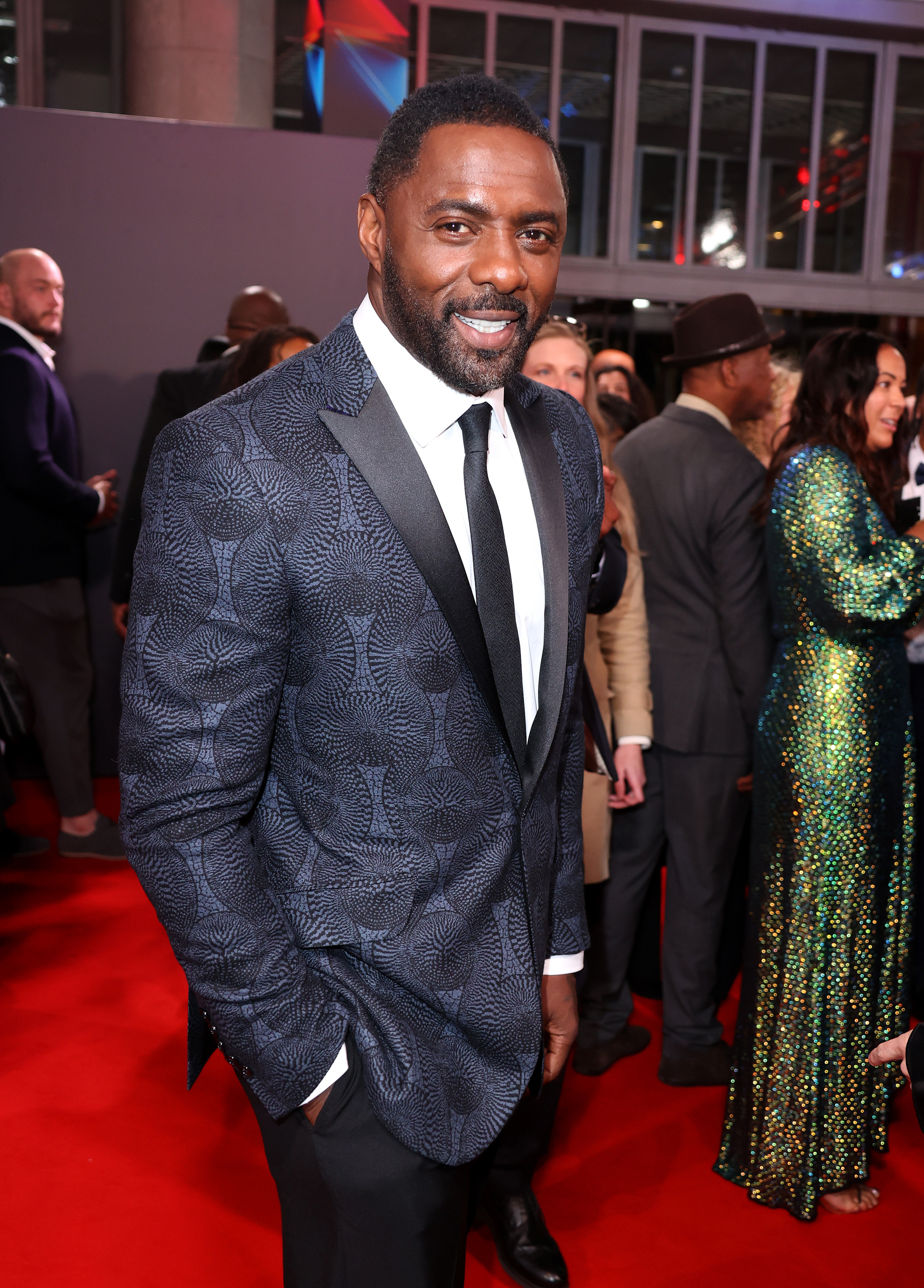 Idris Elba attends the BFI London Film Festival for the premiere of &quot;The Harder They Fall&quot;