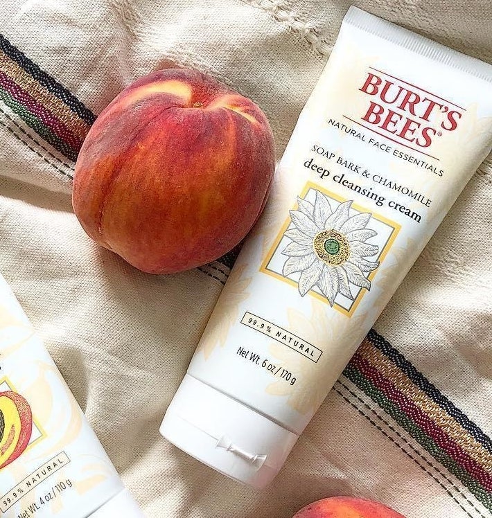 The Burt&#x27;s Bees soap bark and chamomile deep cleansing cream