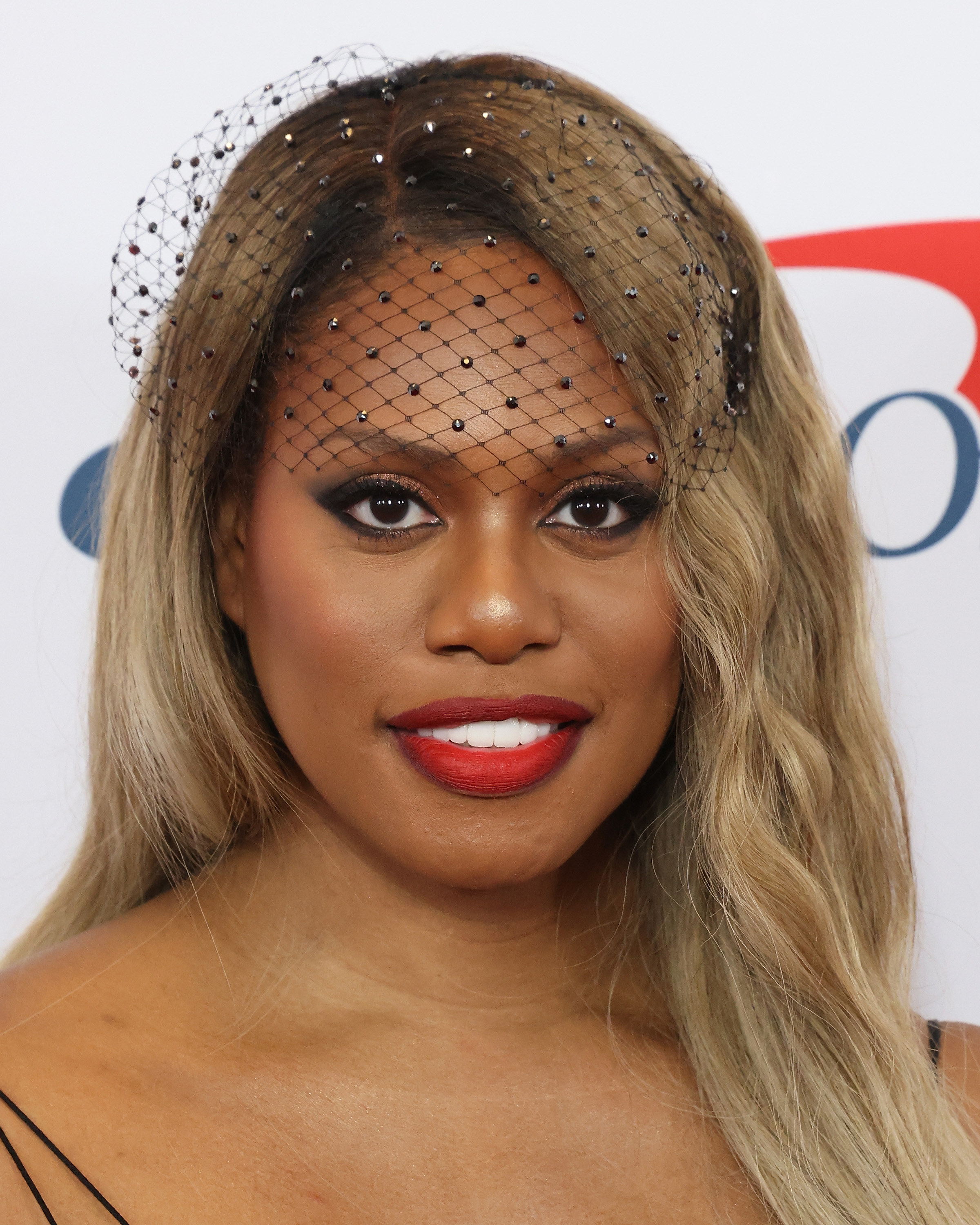 Laverne Cox looking into the camera and smiling
