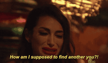 crying woman asking