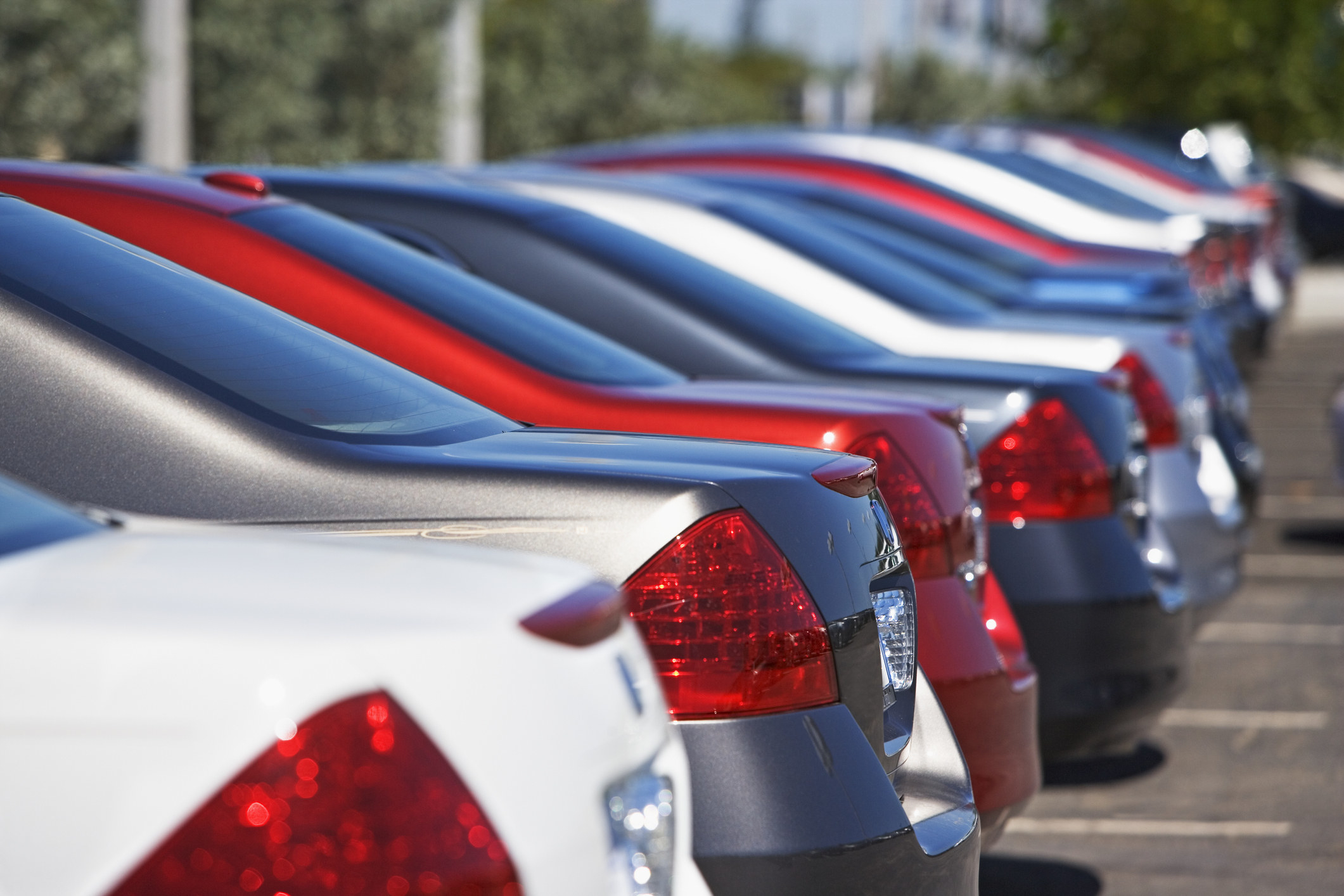 A car dealership.