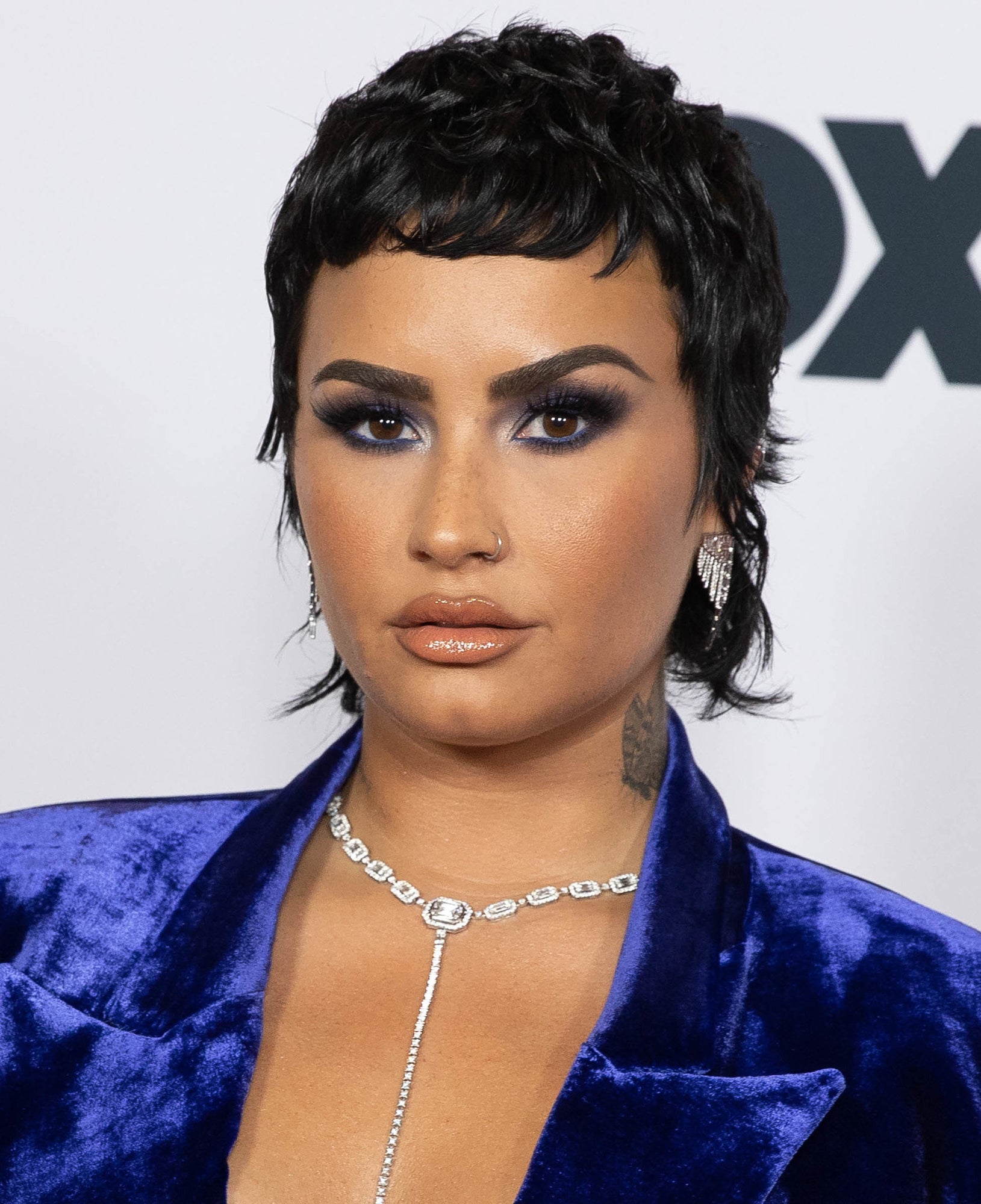 Demi Lovato attends the 2021 iHeartRadio Music Awards