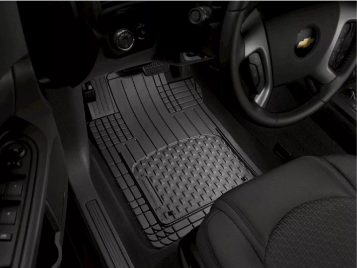 A image of a set of four floormats for the driver and passenger floors