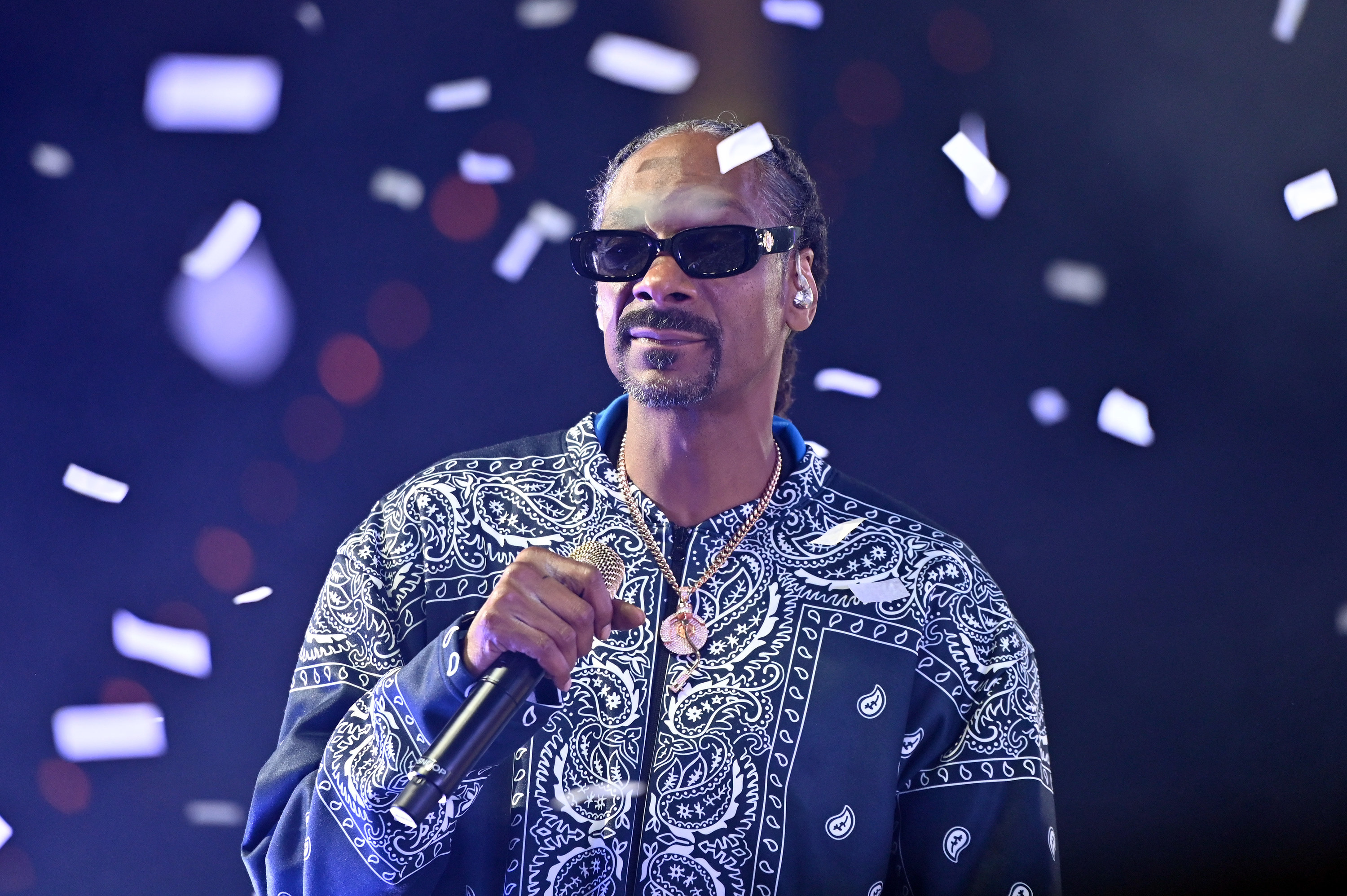 Snoop Dogg performs at Rupp Arena in Lexington, Kentucky
