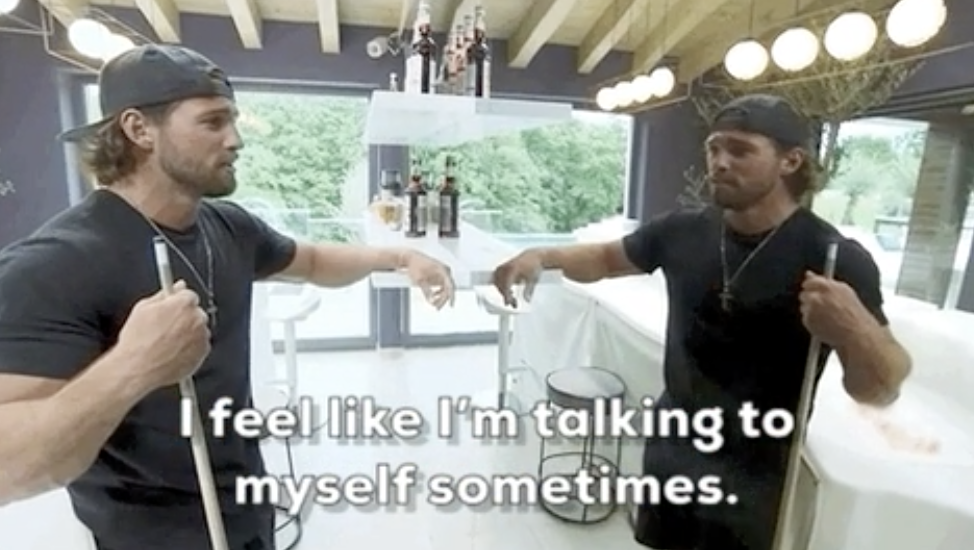 CT on the Challenge saying, &quot;i feel like talking to myself sometimes&quot;