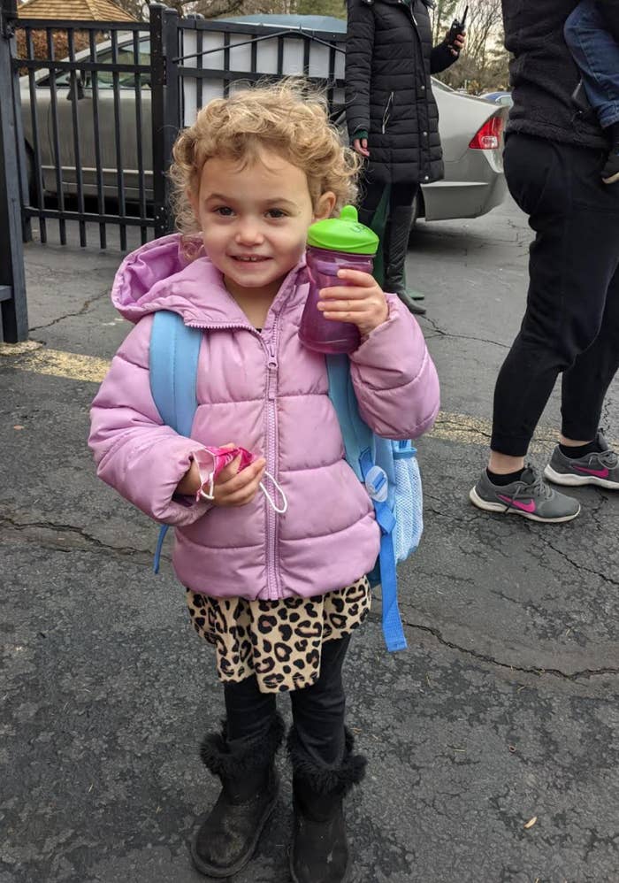 3-Year-Old Brings Her Pet Fish To School In Sippy Cup