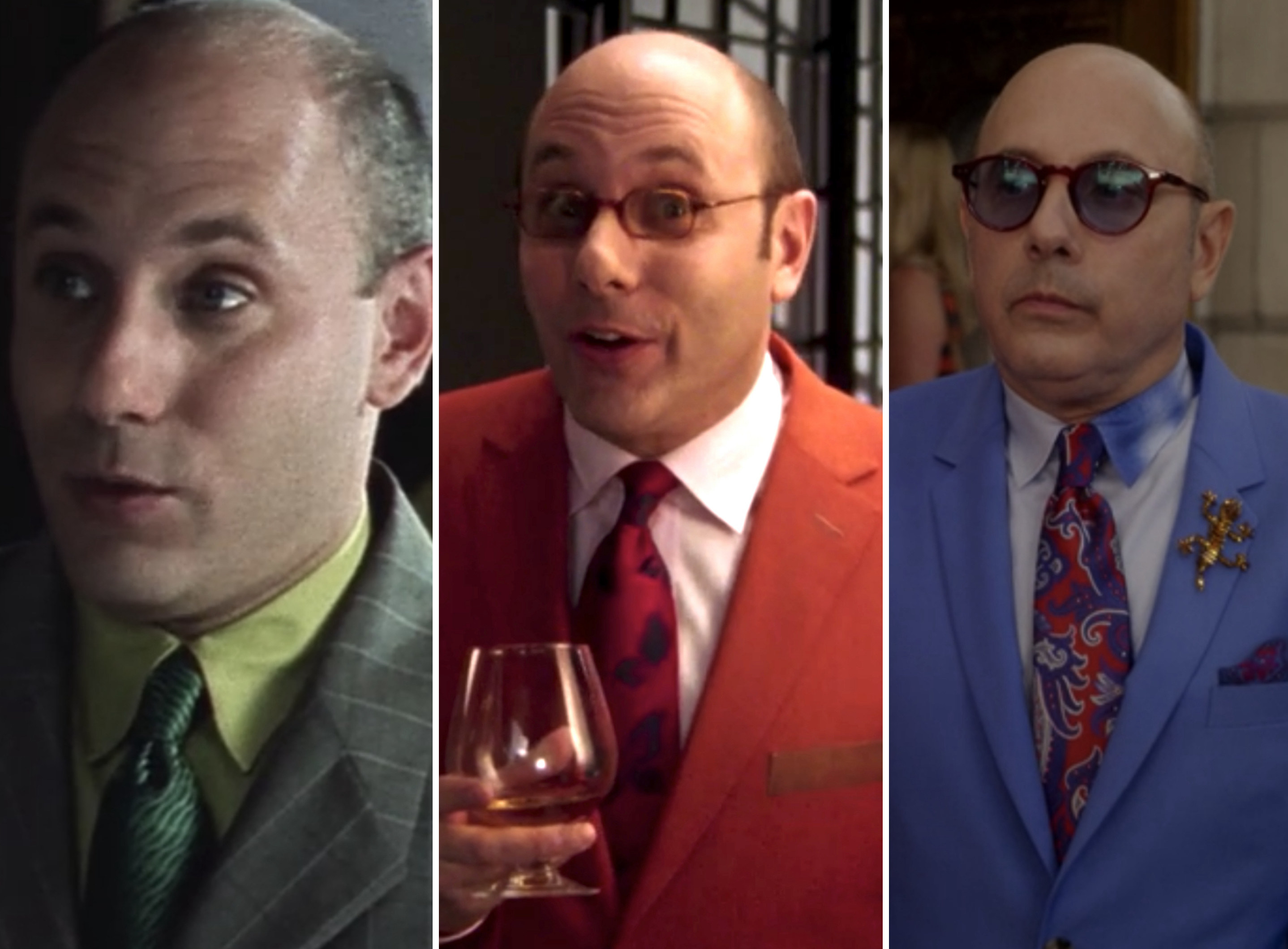 Willie Garson in the first episode vs. his last episode of &quot;Sex and the City,&quot; and in &quot;And Just Like That...&quot;