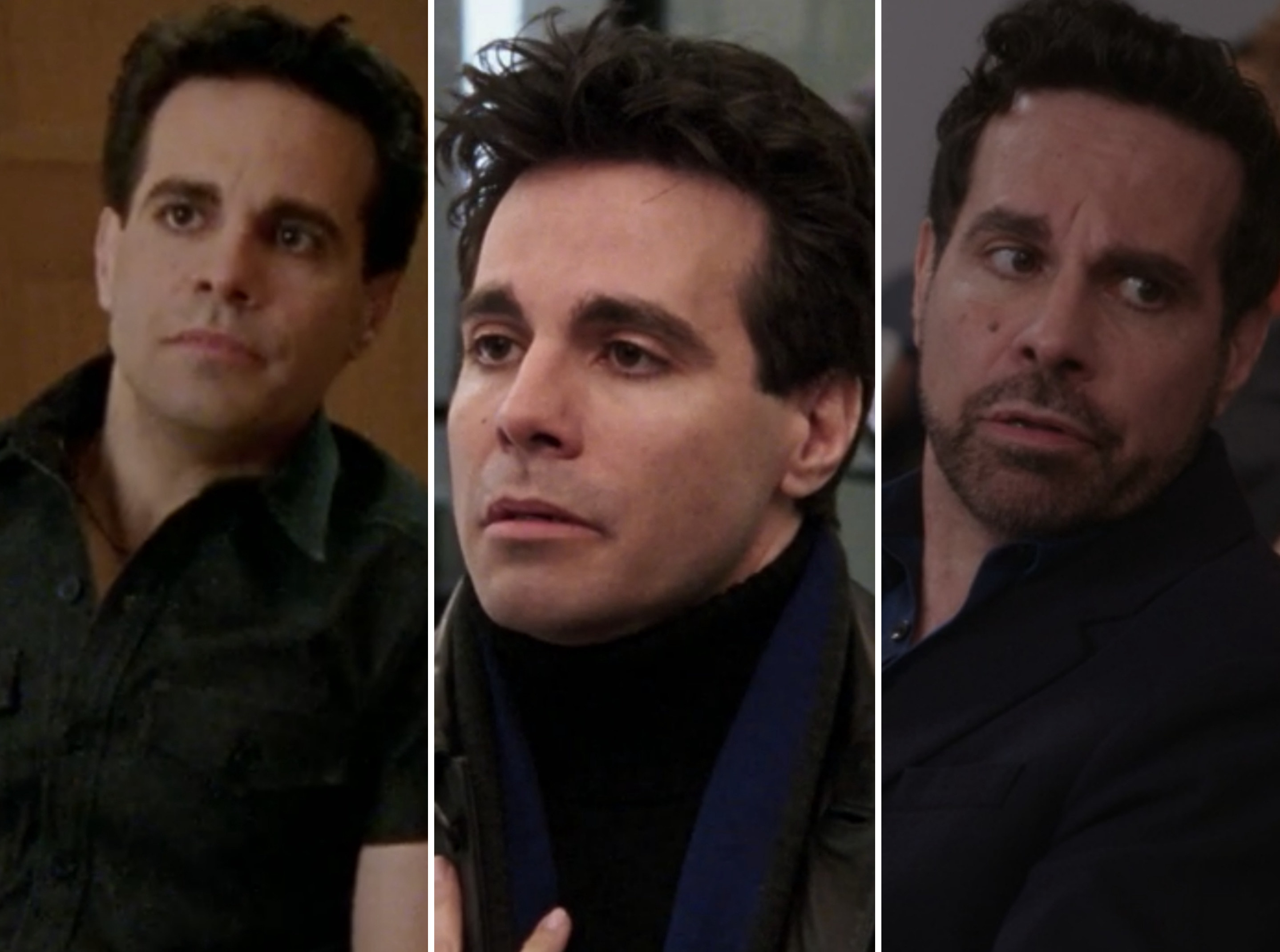 Mario Cantone in his first vs. last episode of &quot;Sex and the City,&quot; and in &quot;And Just Like That...&quot;