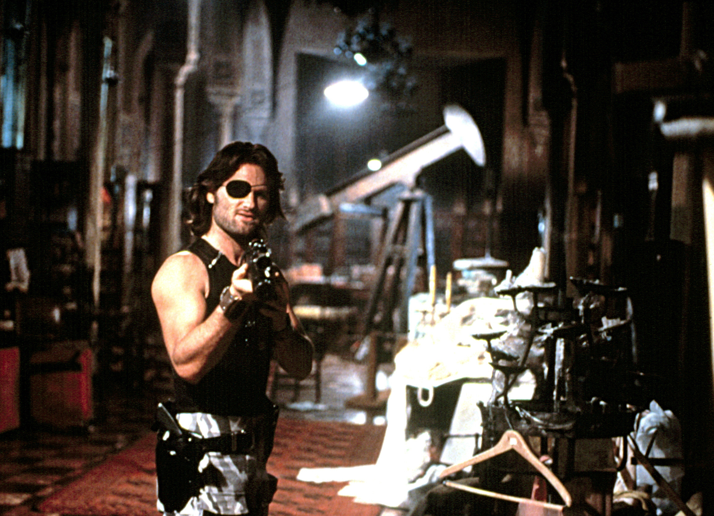 Snake Plissken (Kurt Russell) in &quot;Escape from New York&quot;