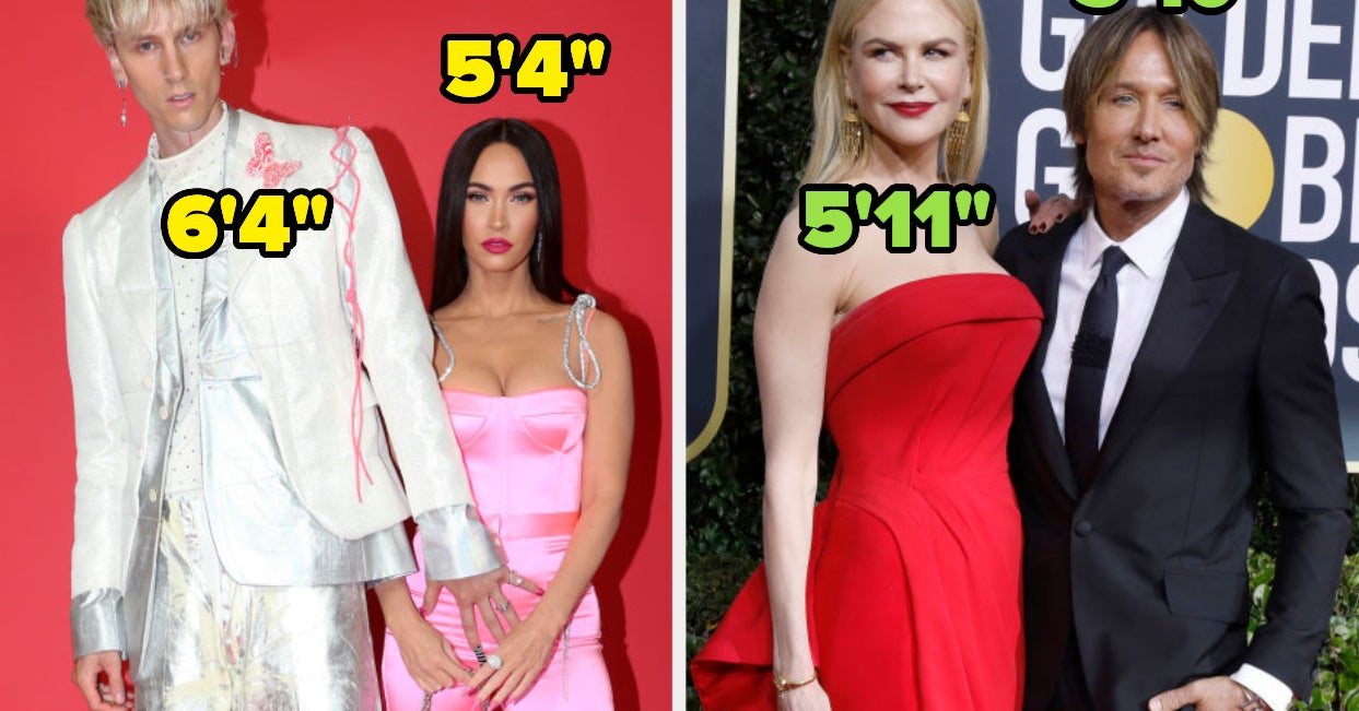 25 Celebriy Couples With Visible Height Differences