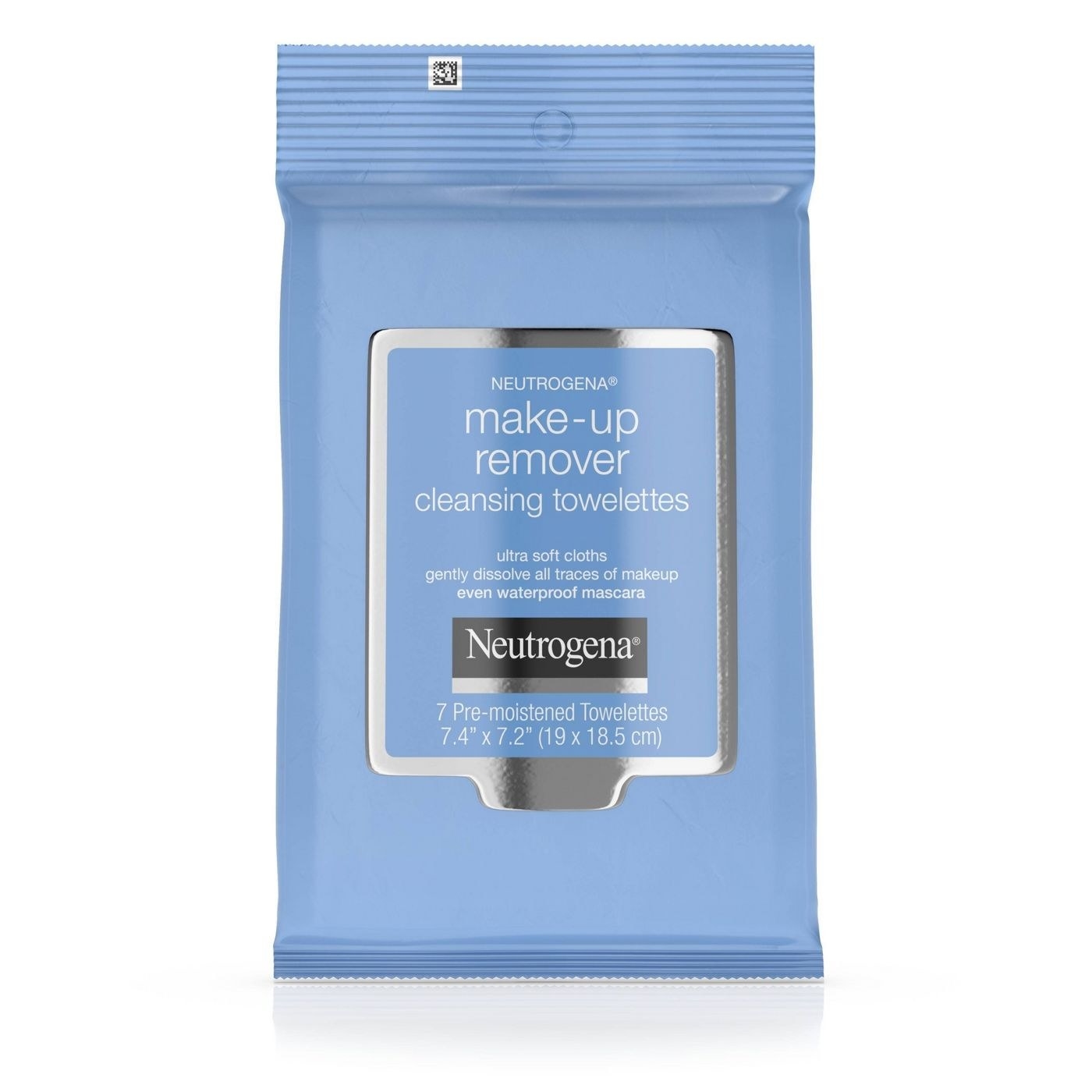 The pack of Neutrogena makeup removing wipes