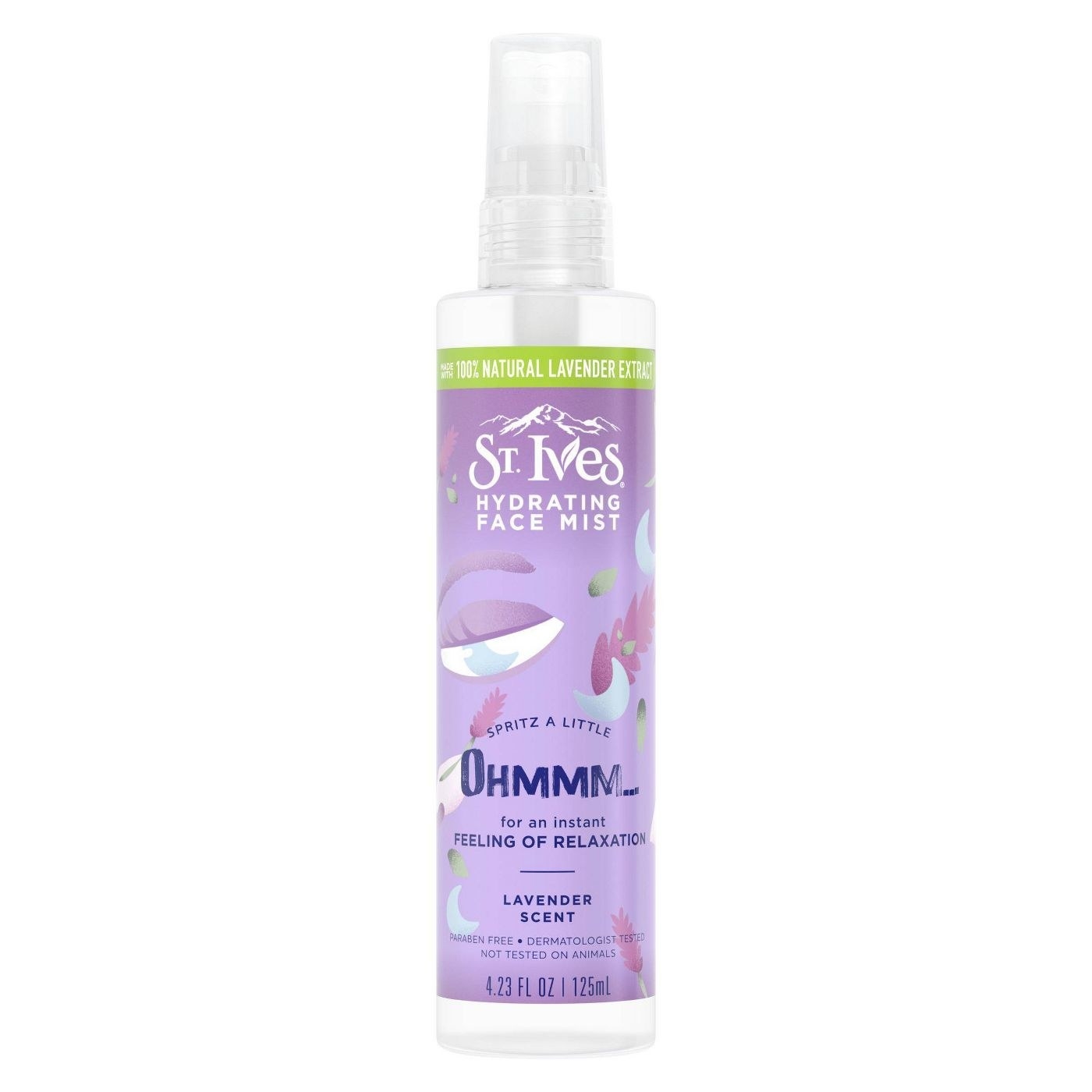 The St. Ives hydrating lavender face mist