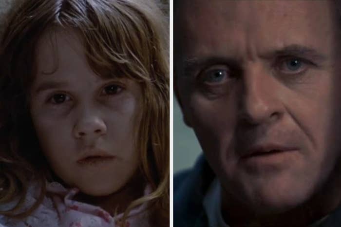 Regan sitting hypnotized in &quot;The Exorcist&quot;/Hannibal Lecter in &quot;The Silence of the Lambs