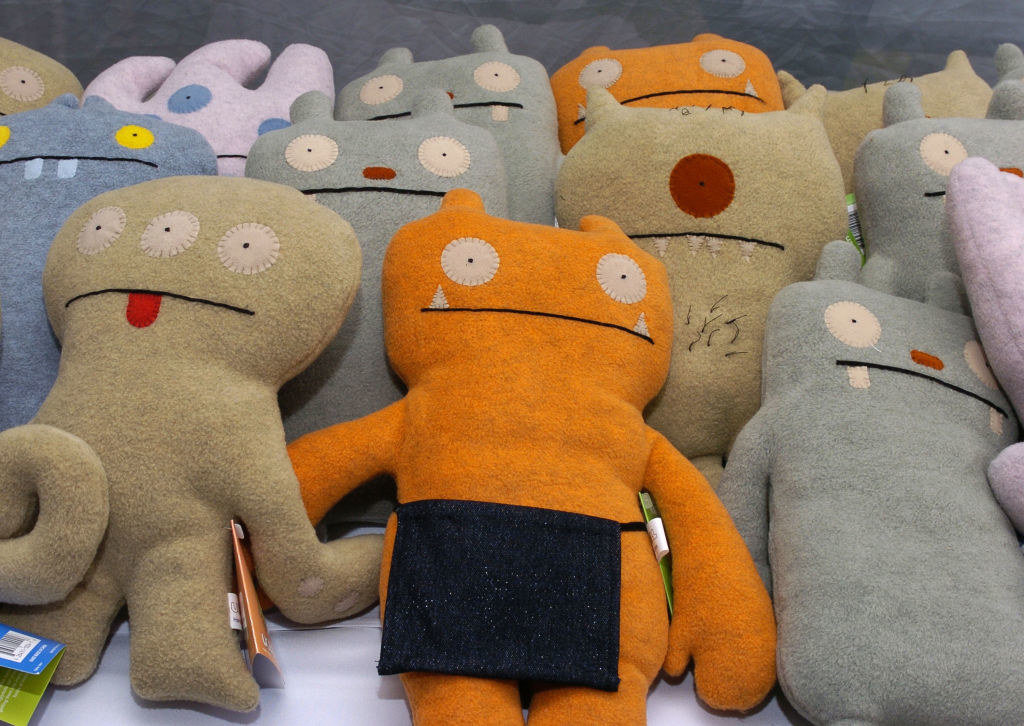 Ugly Dolls on a table