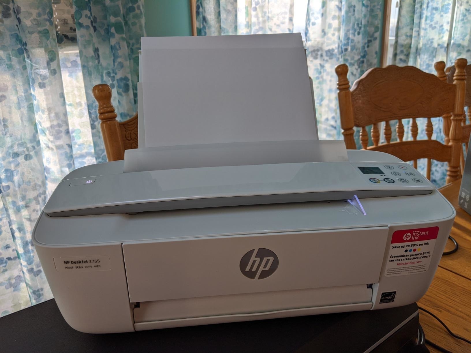 the white printer