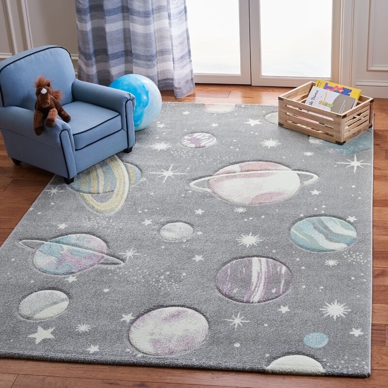 The area rug in a kid&#x27;s room