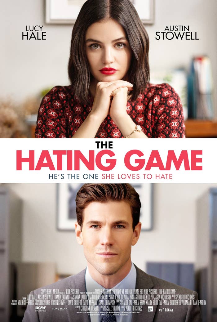 &quot;The Hating Game&quot; poster