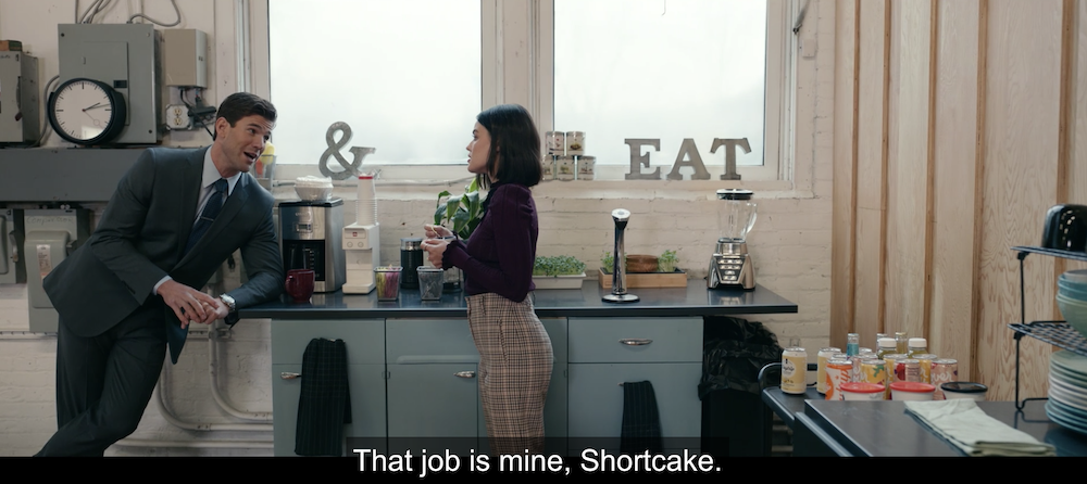 Josh to Lucy: &quot;That job is mine Shortcake&quot;