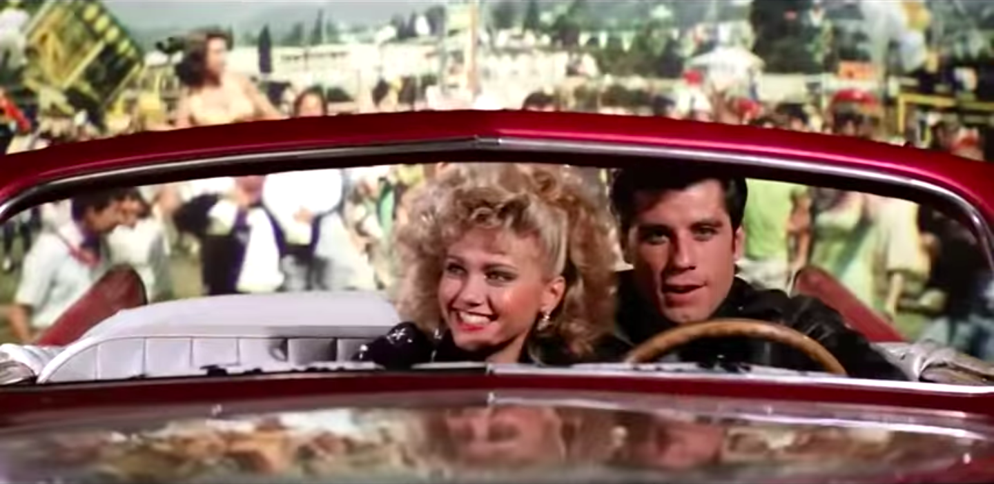 Sandy and Danny in &quot;Grease&quot;