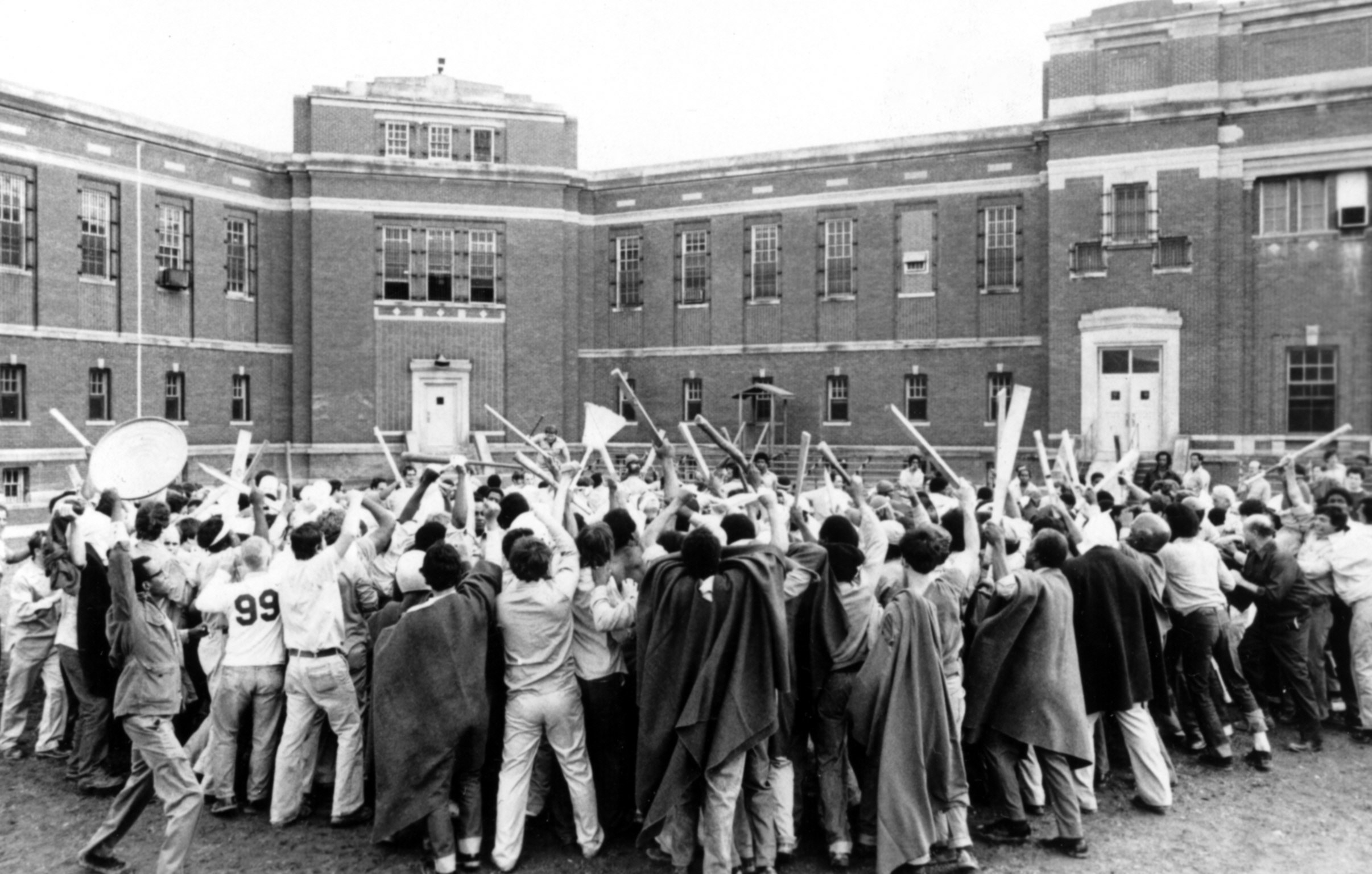 inmates at the Attica Prison uprising