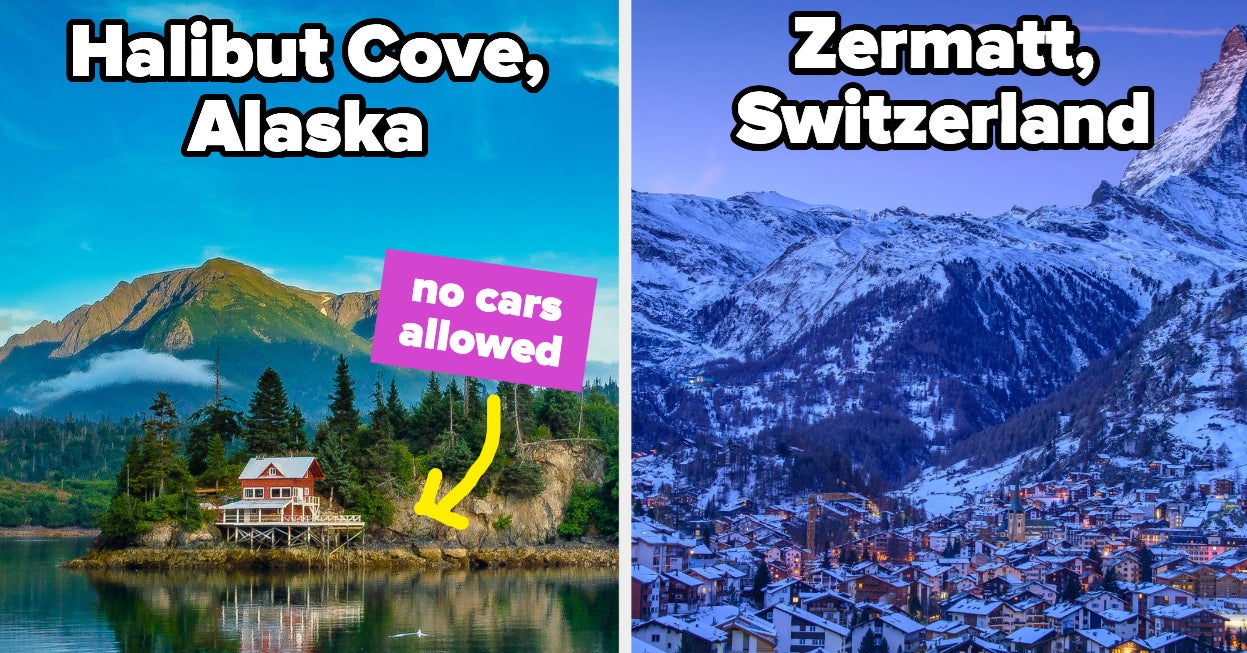 Cars Are Banned In These 18 Places Around The World