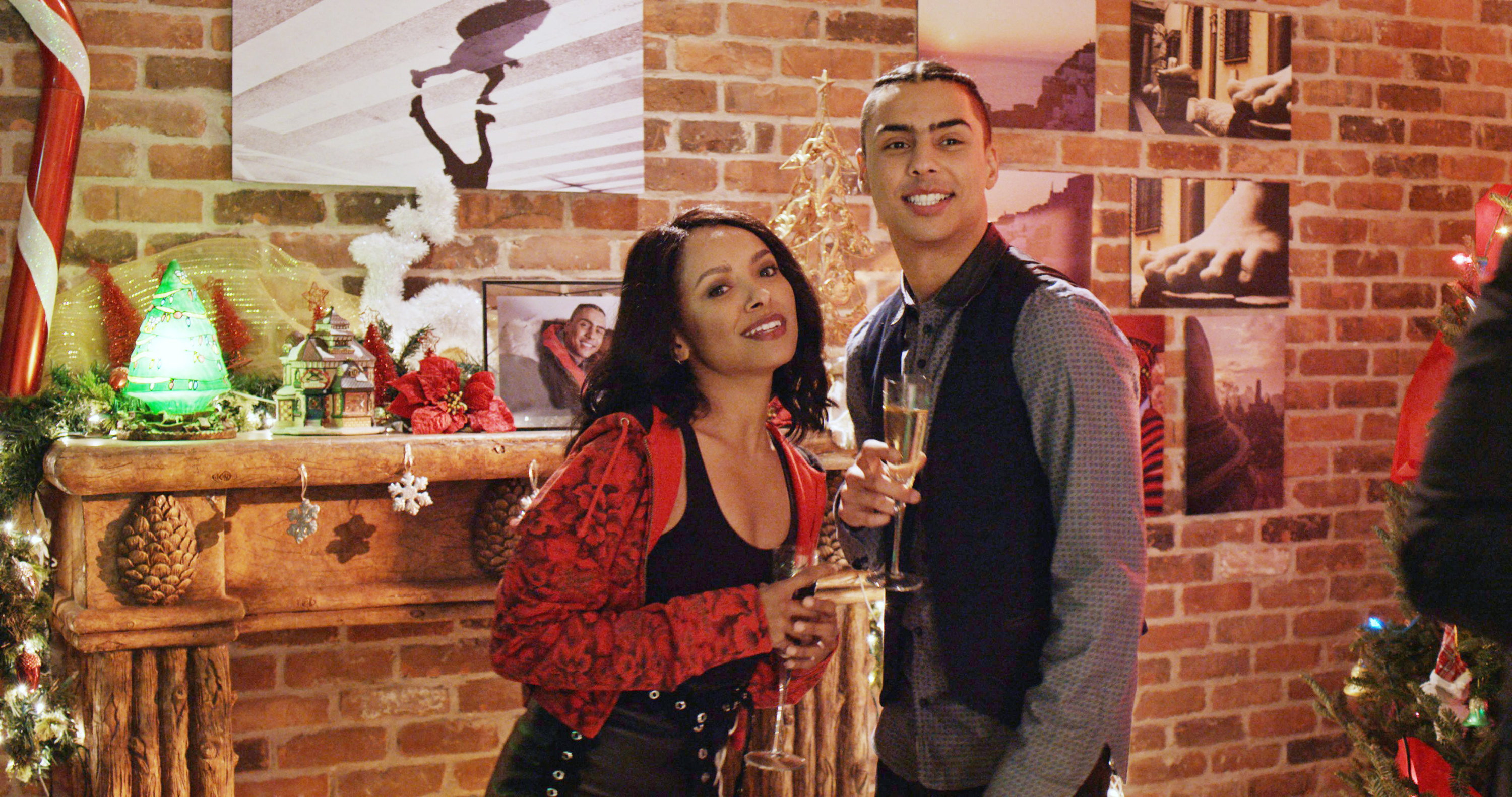 Kat Graham, Quincy Brown in The Holiday Calendar