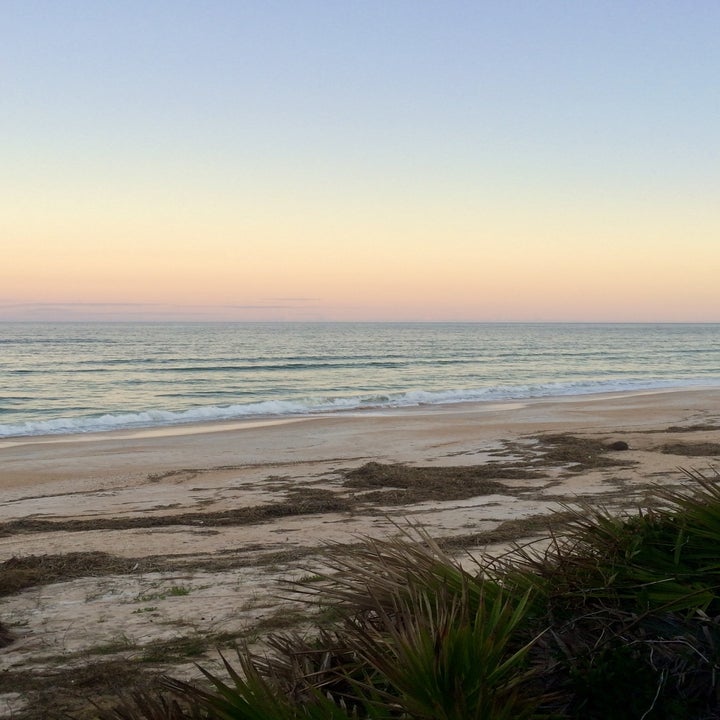 Sunrise on the east coast of Florida