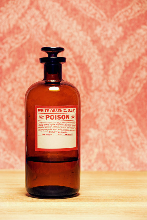 a bottle of poision