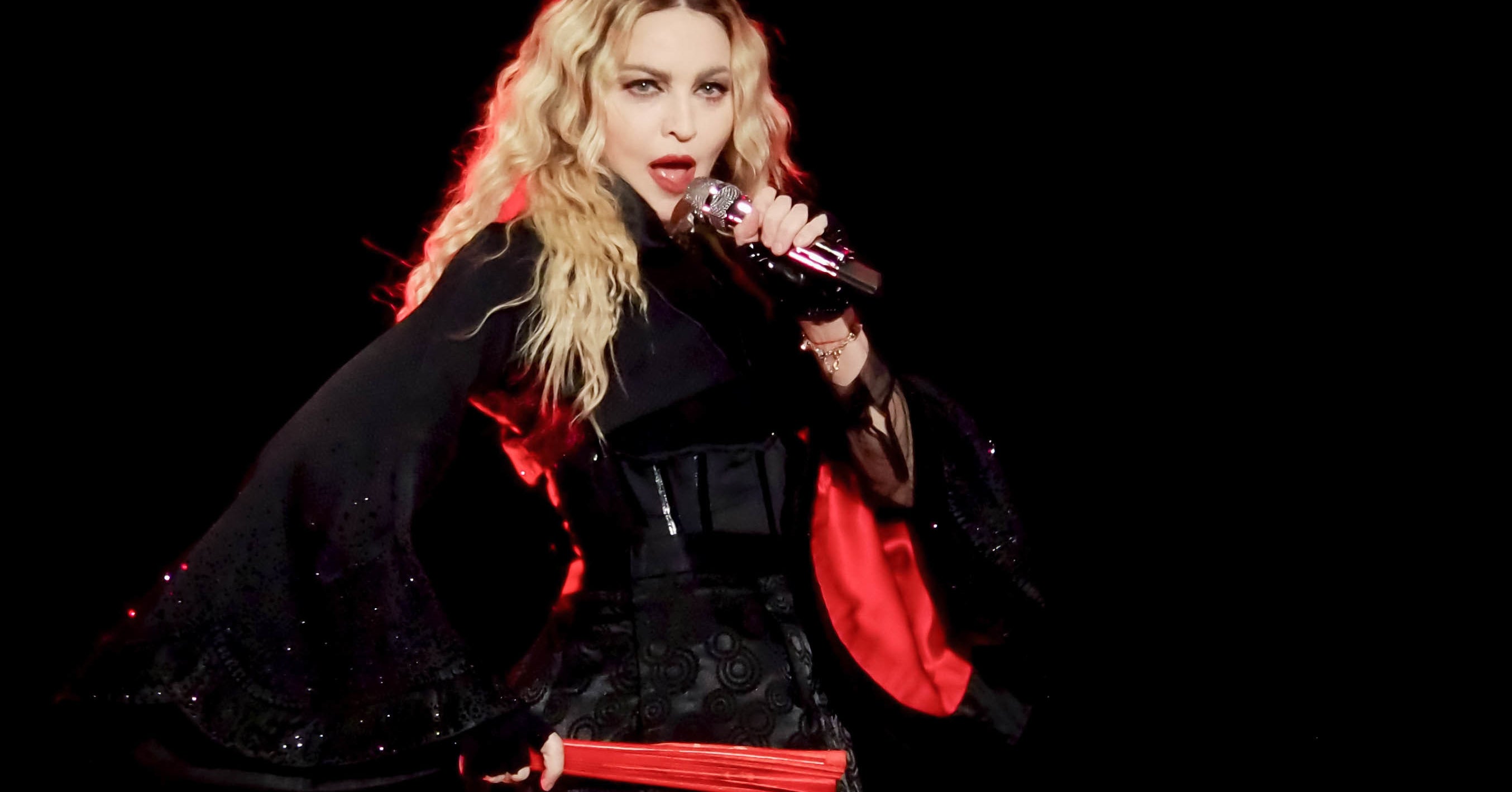 Madonna Took Pics Mopping The Floor Of A Theater After Watching "Licorice Pizza" Because She "Felt So Inspired"