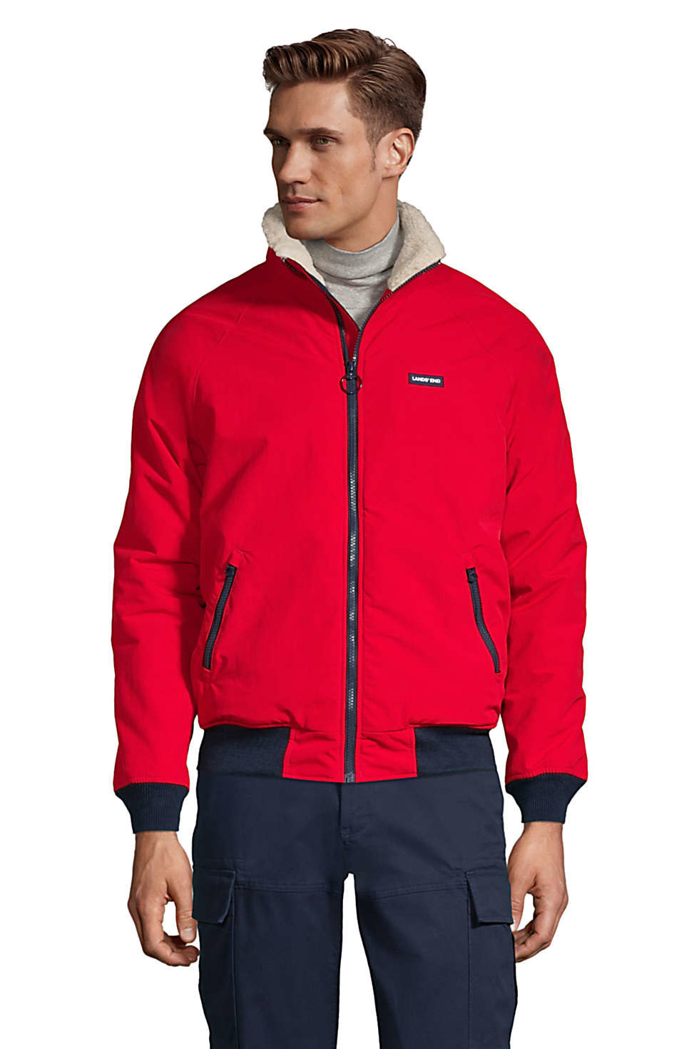 lands end mens sherpa
