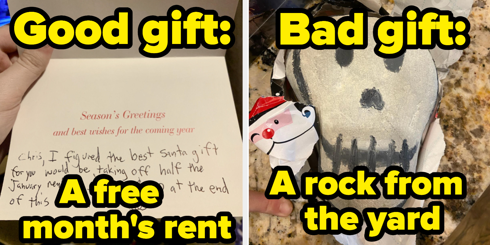 Unforgivable Secret Santa Gifts People Have Received