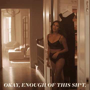 Shay Mitchell saying,