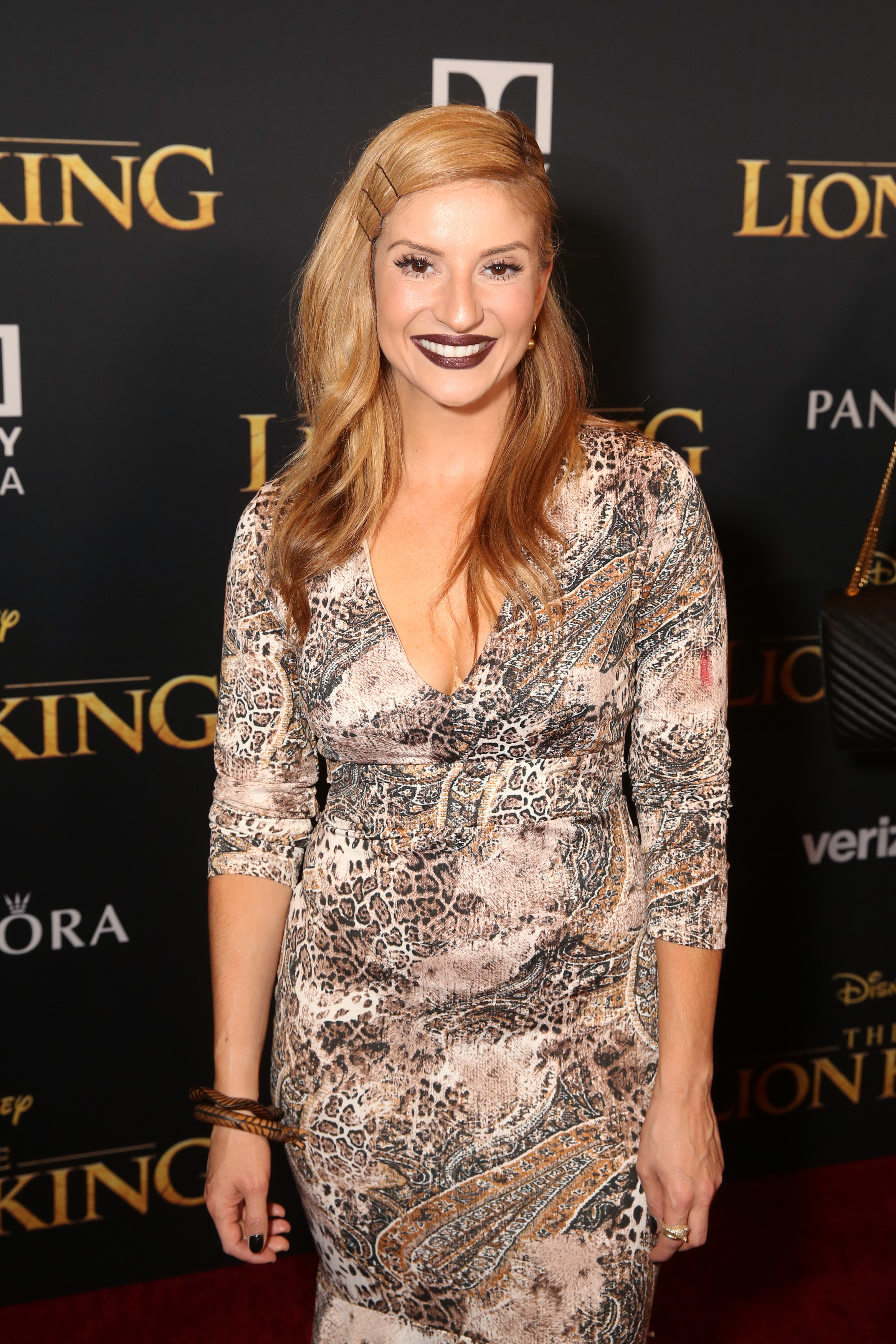 Anneliese van der Pol at the premiere of Disney&#x27;s &quot;The Lion King&quot; at the Dolby Theatre in 2019