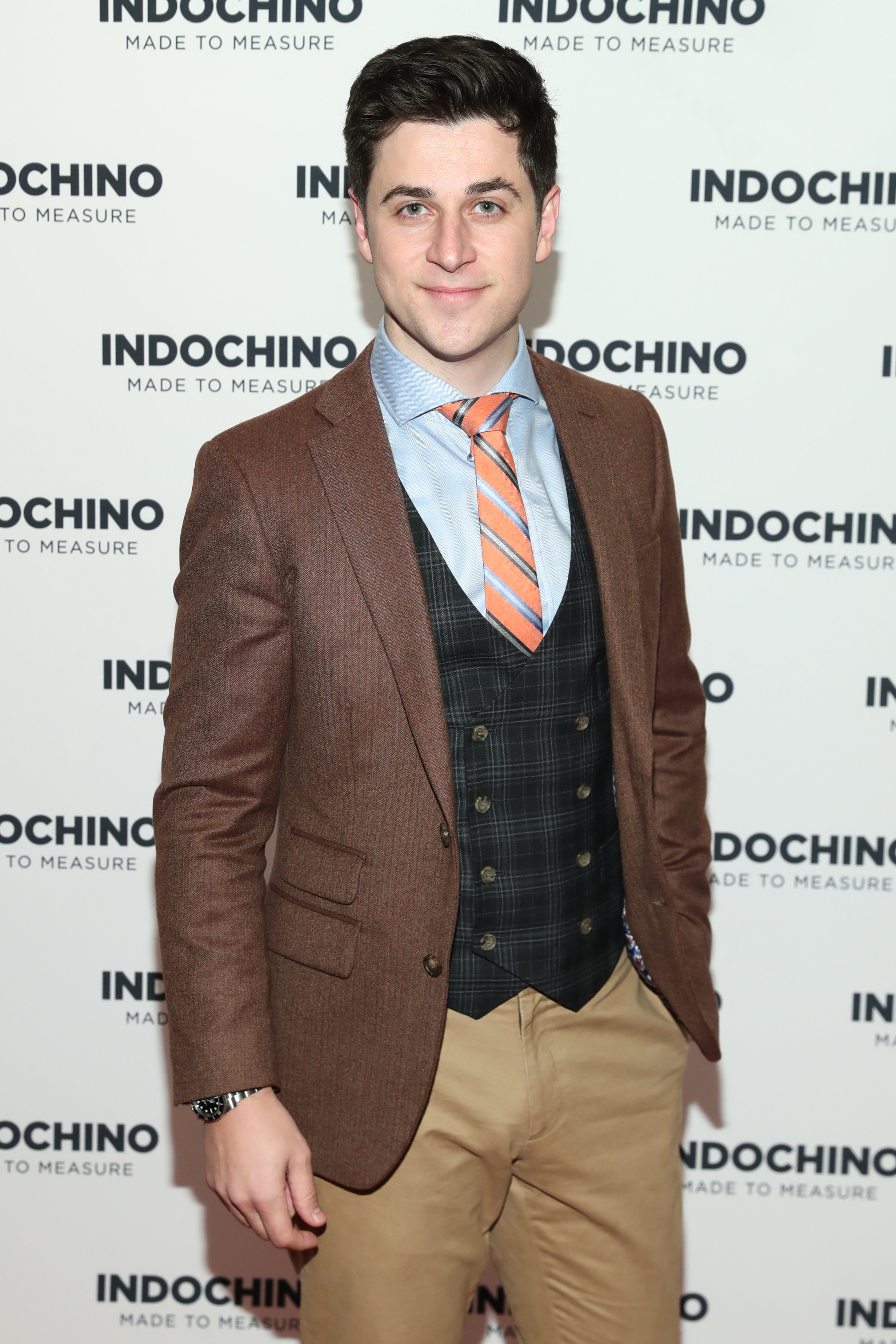 Actor David Henrie at the Indochino Red Carpet launch party in 2019