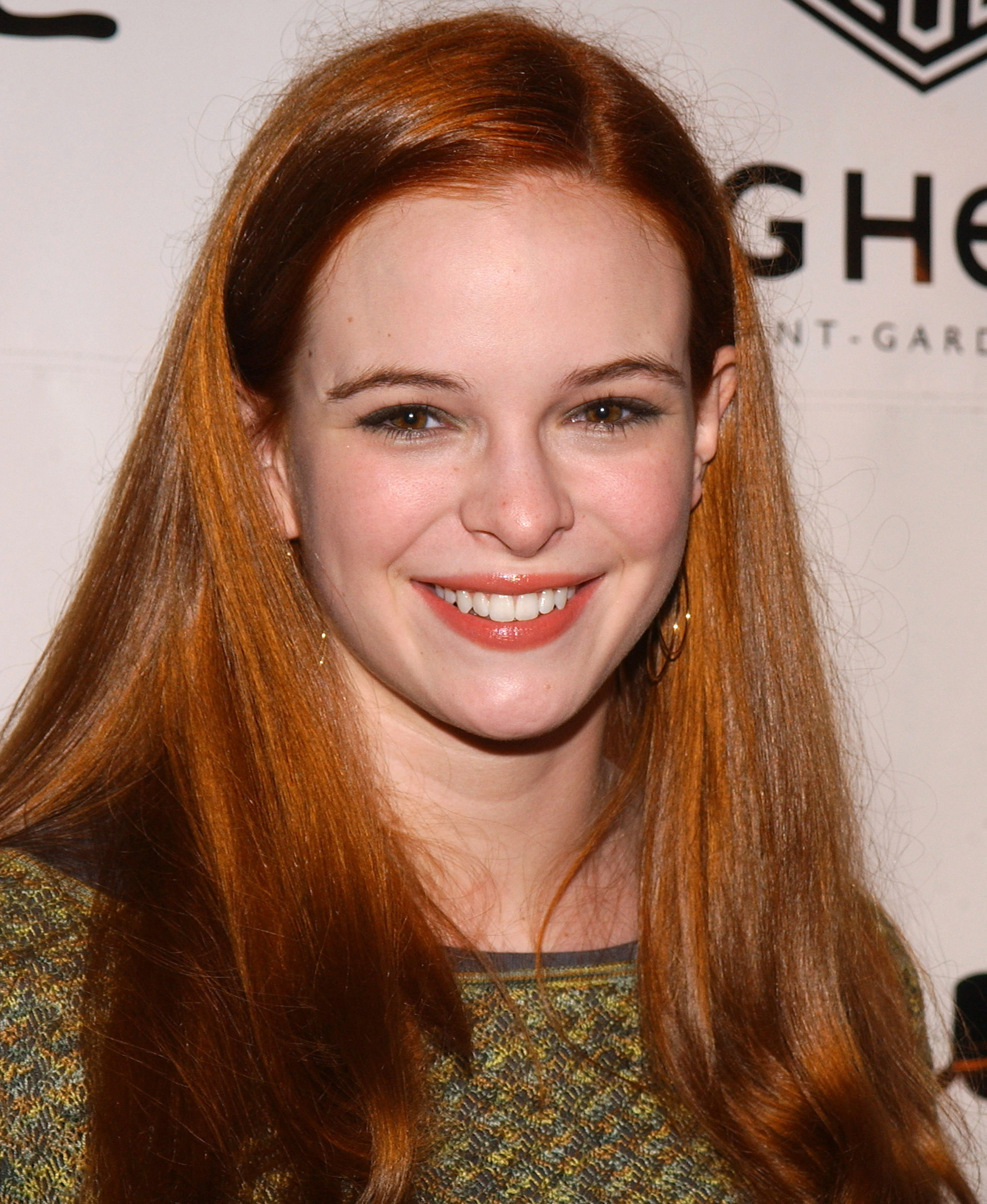 A 2004 red carpet photo of Danielle Panabaker