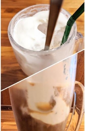 コメダ珈琲のオススメのひんやりスイーツ「クリームコーヒー」