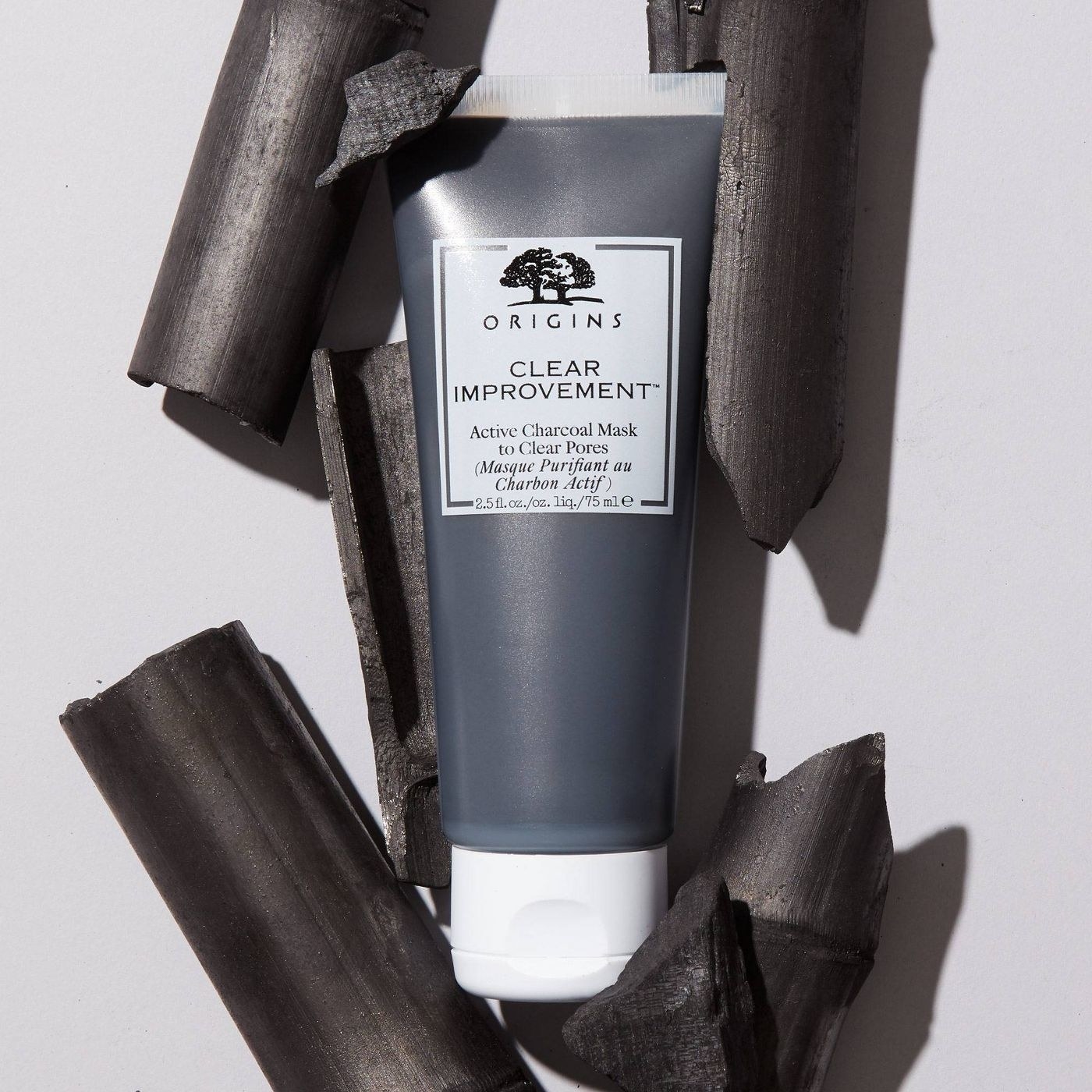 The Origins charcoal face mask