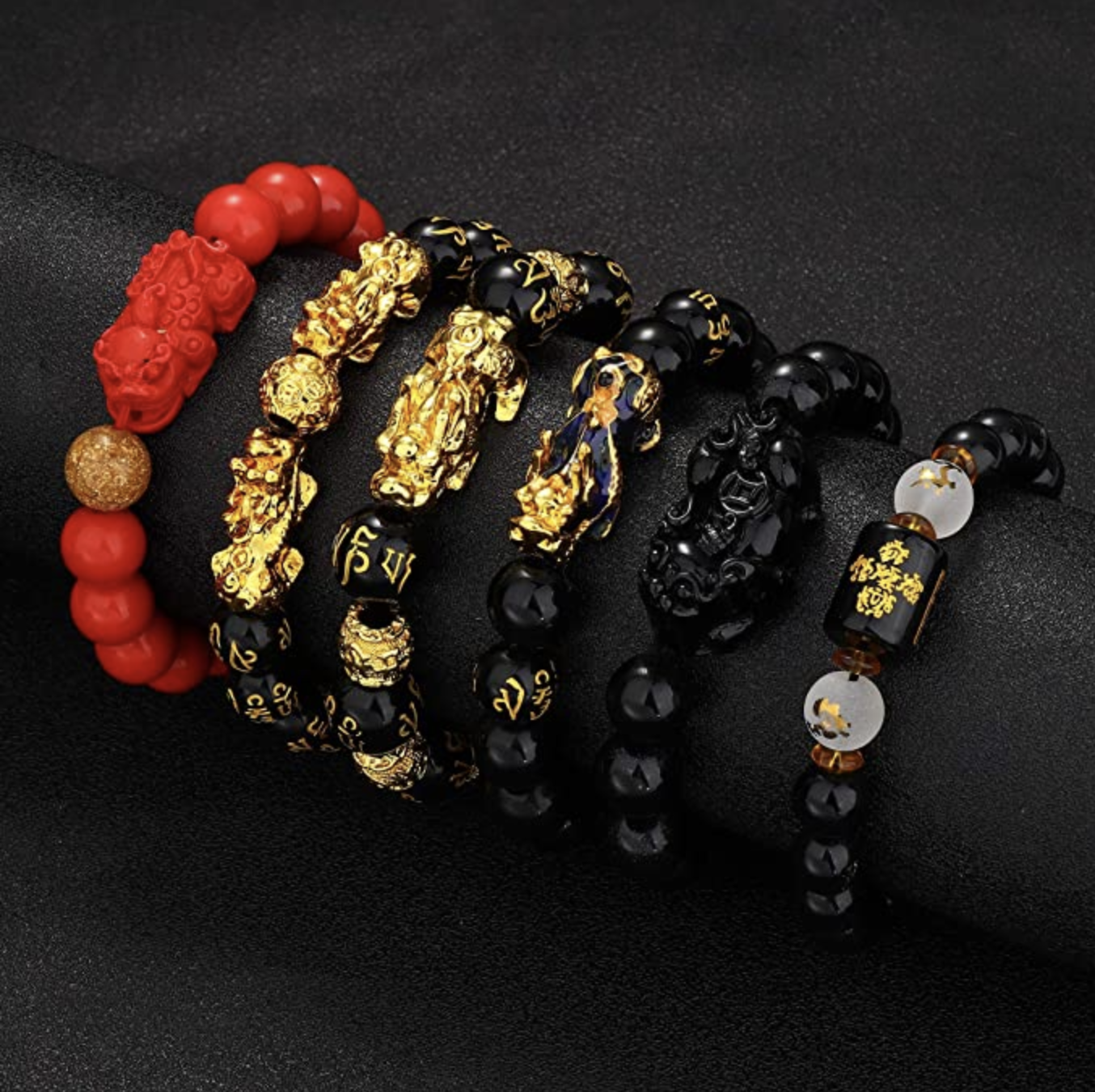 Seis pulseras con inspiración de Feng Shui