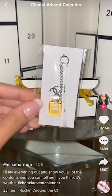 Chanel's $825 Advent Calendar Sparks Controversy On TikTok