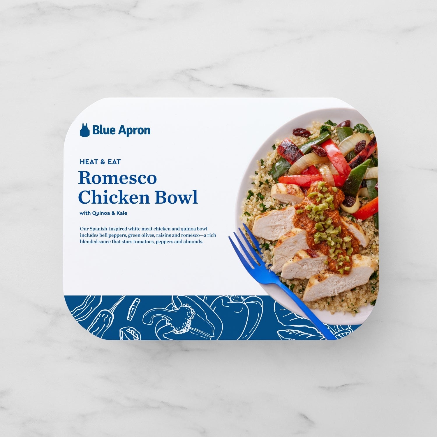 Romesco Chicken Bowl with Quinoa &amp; Kale