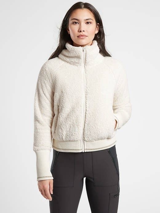 27 Best Sherpa Jackets Almost Too Cozy To Take Off 2021