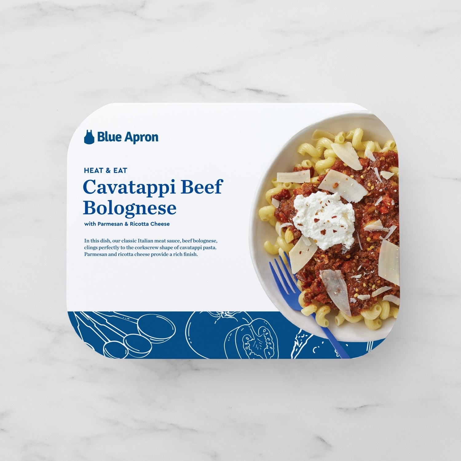 Cavatappi &amp;amp; Beef Bolognese with Parmesan &amp;amp; Ricotta Cheese
