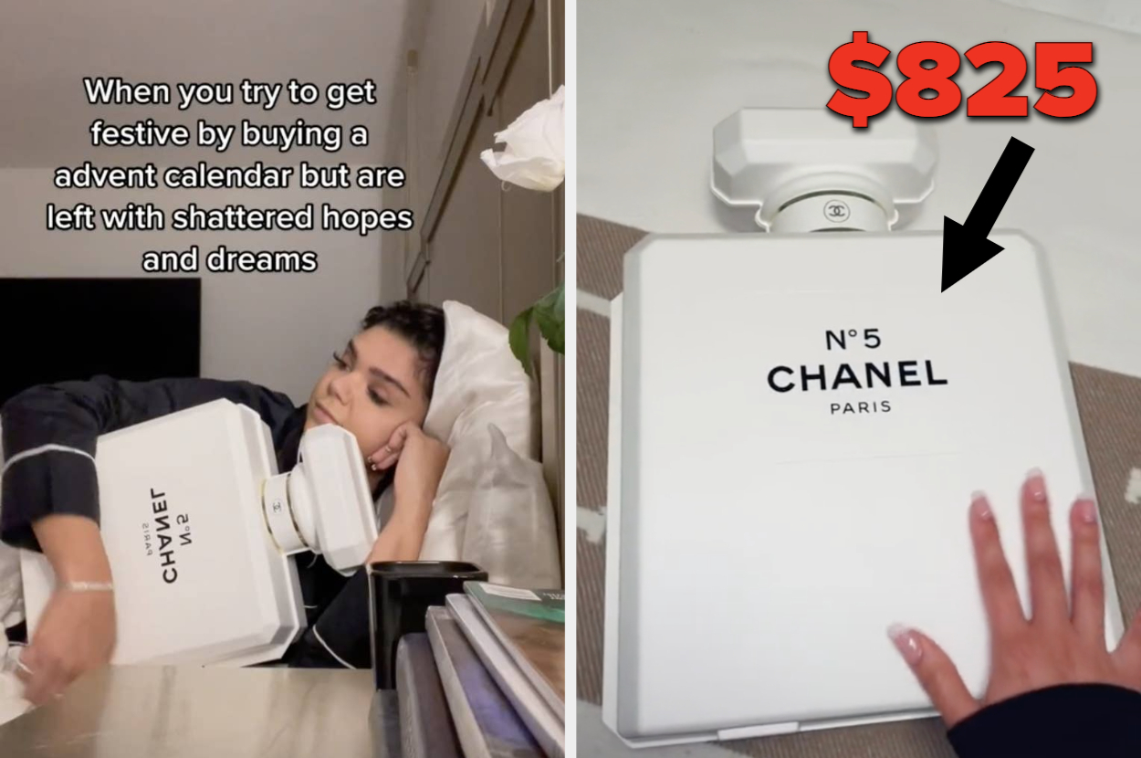 Chanel's $825 Advent Calendar Sparks Controversy On TikTok