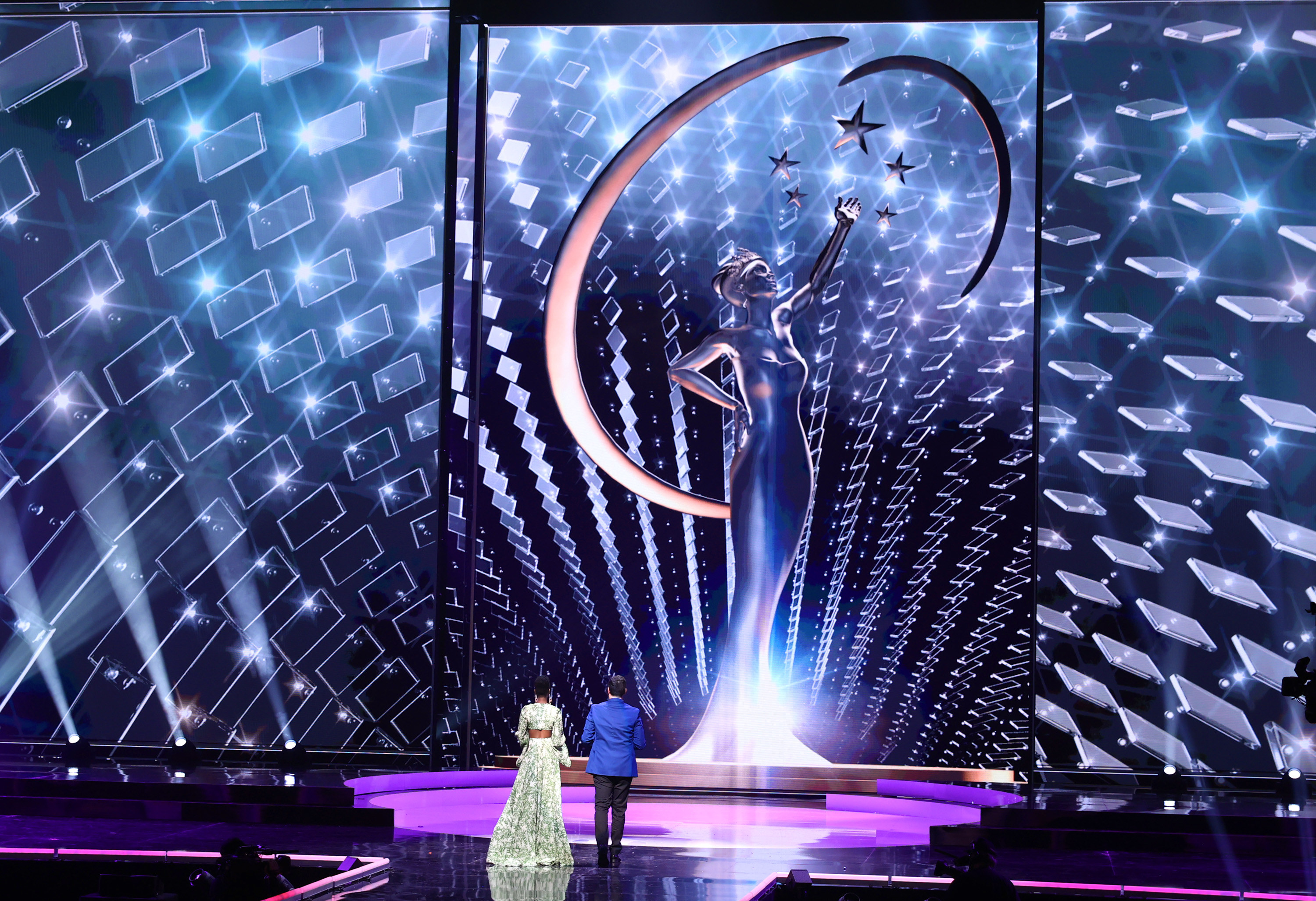 the miss universe stage