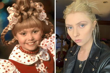 Taylor Momsen in "How the Grinch Stole Christmas" in 2000 vs. today