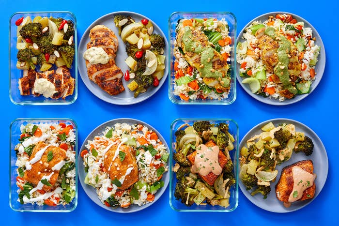 Blue Apron Meal Prep Meals