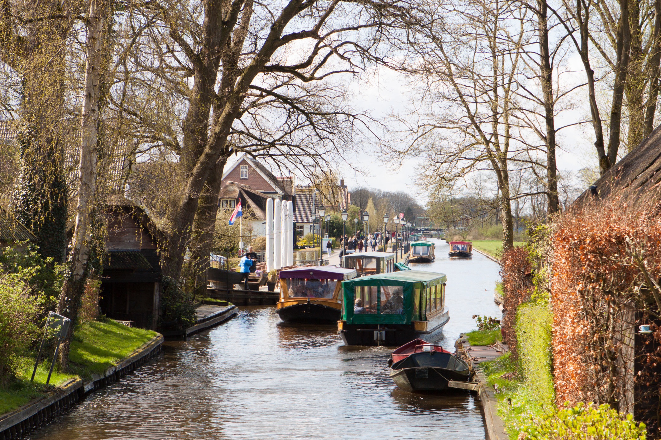 Boats in a canal