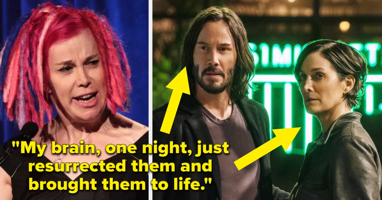 Lana Wachowski's Reason For Resurrecting Neo And Trinity For The New "Matrix" Movie Is Both Beautiful And Heartbreaking