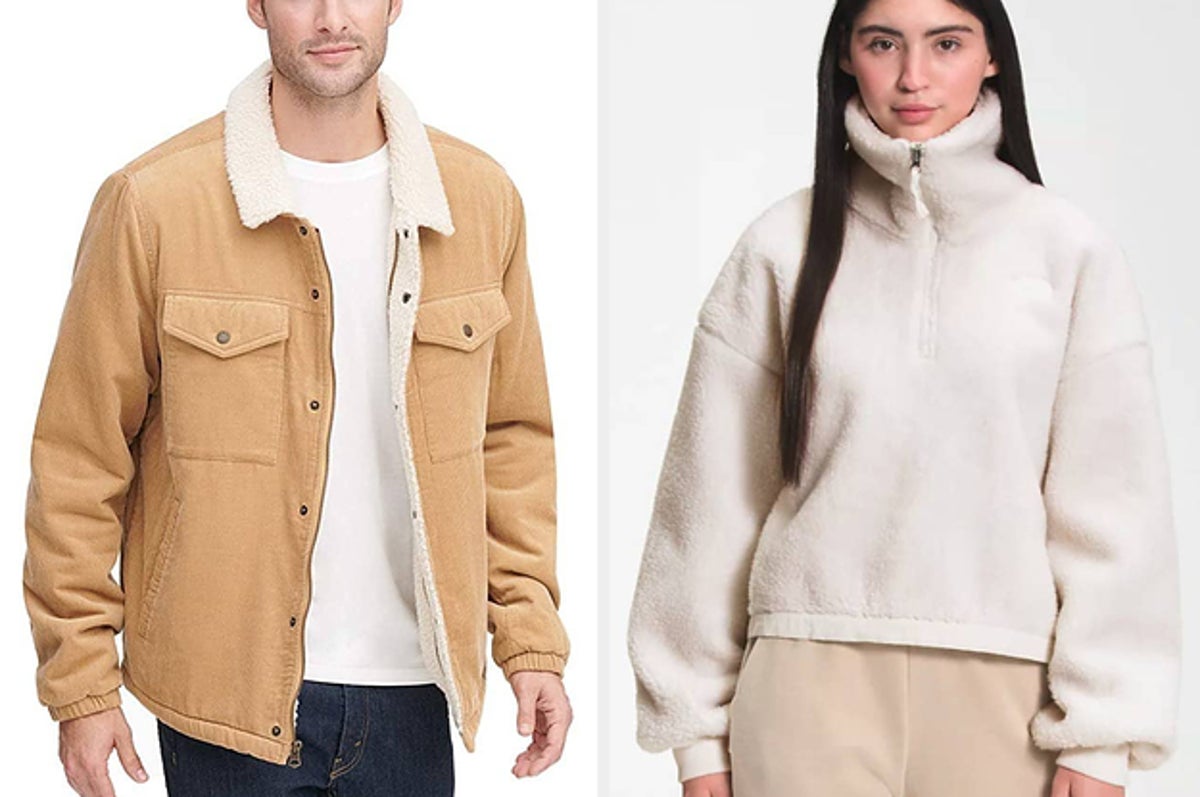 27 Best Sherpa Jackets Almost Too Cozy To Take Off 2021